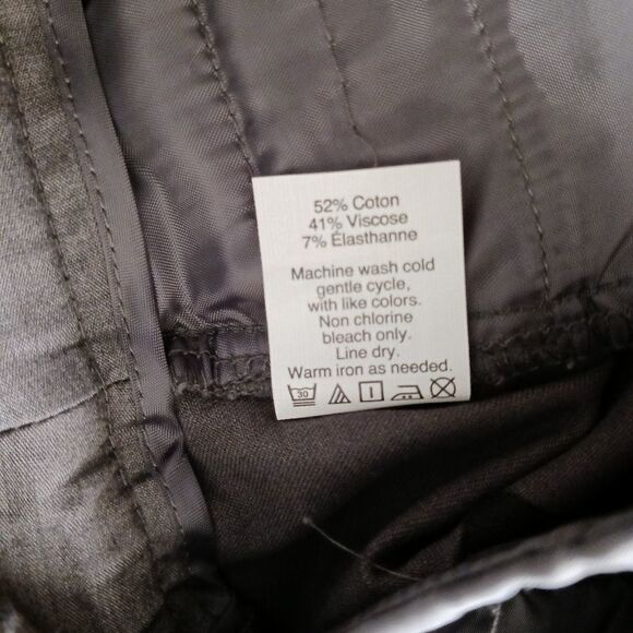 J Crew Factory Lexie Pants, Dark Granite, Size 0R - Picture 8 of 9